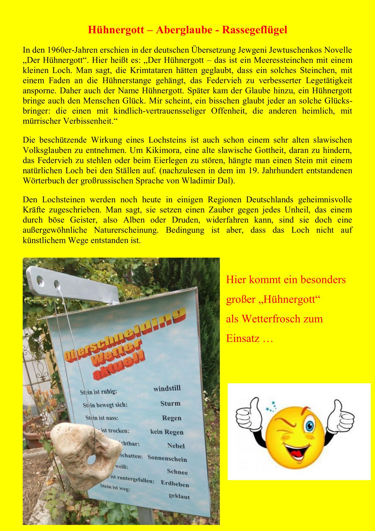 Hühnergott 01