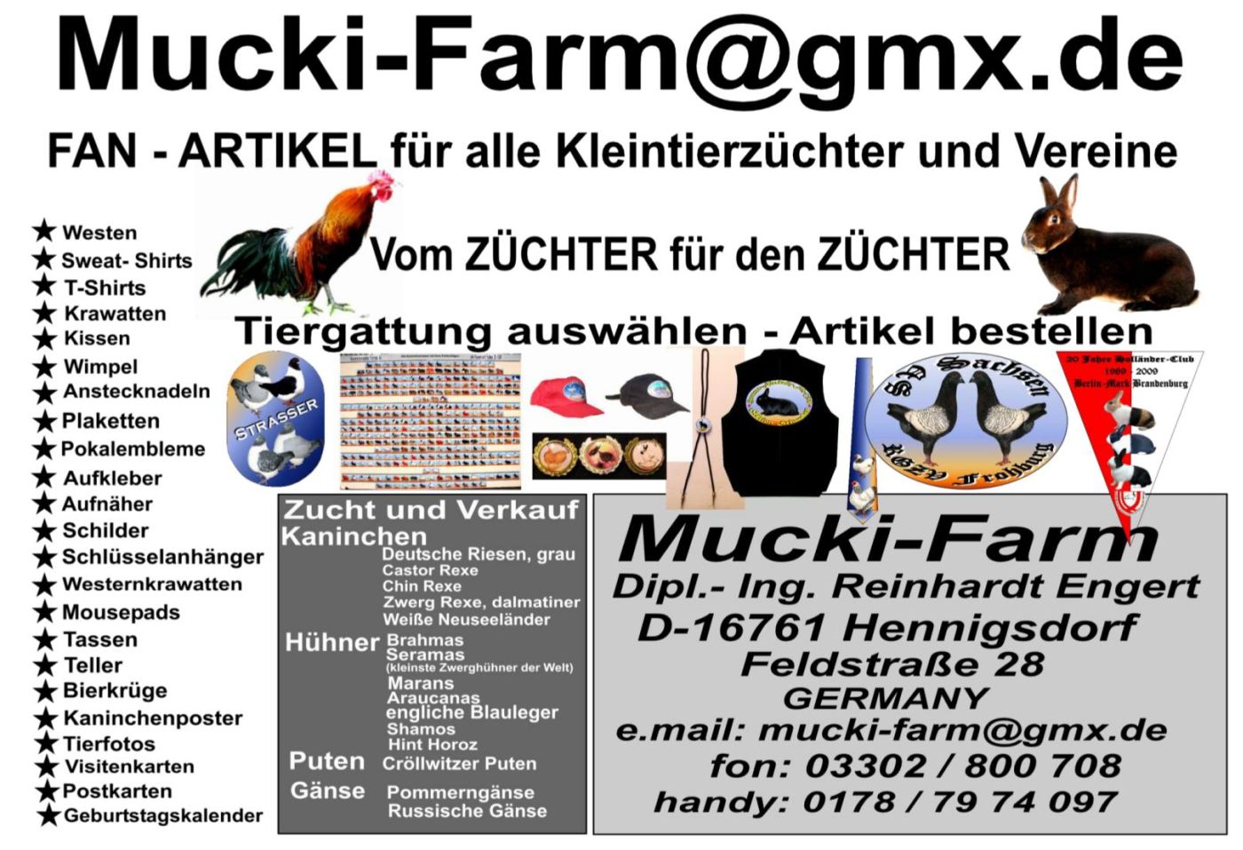 Mucki Anzeige