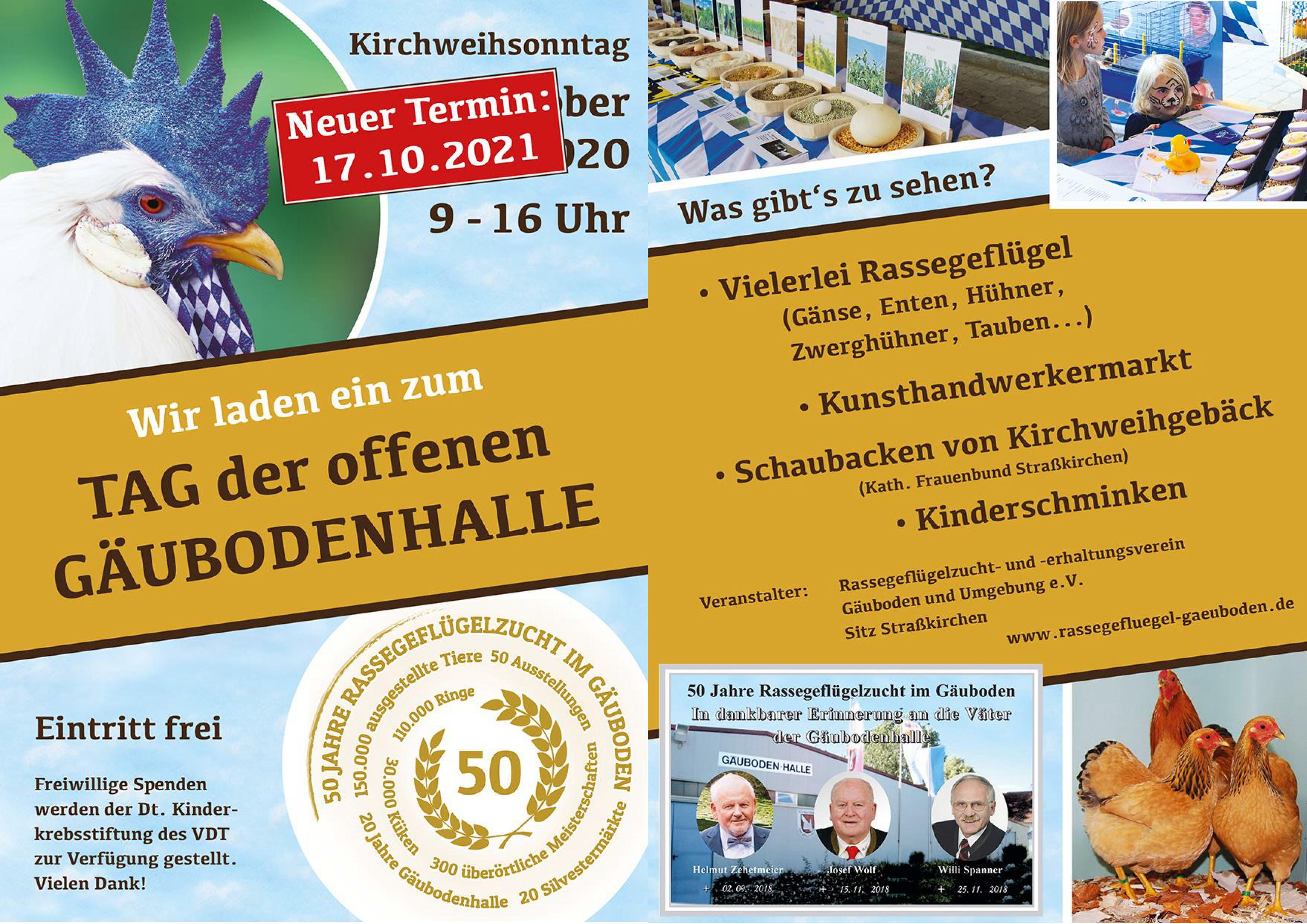 Flyer 50 Jahre neuer Termin quer
