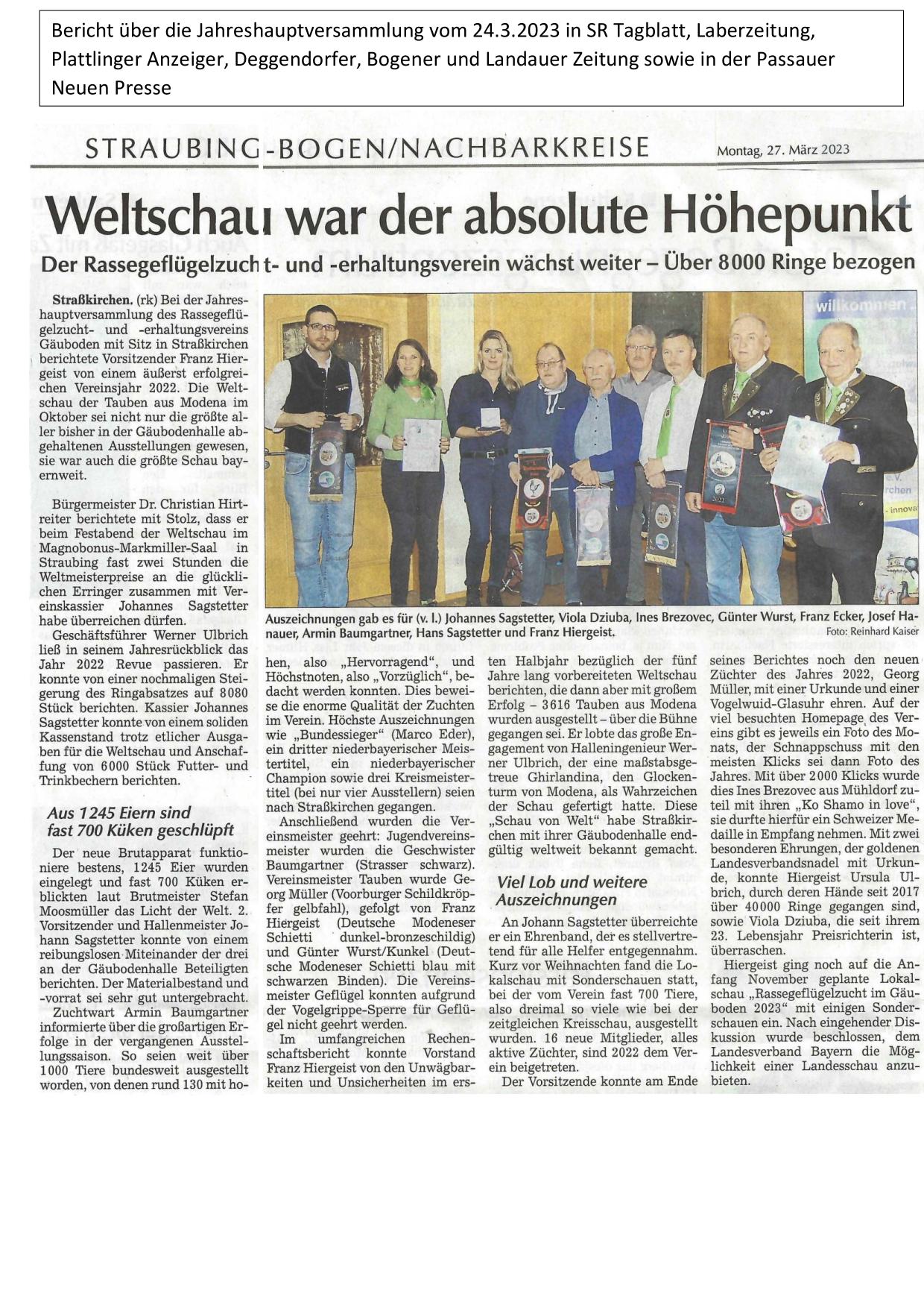 JHV SR Tagblatt 01