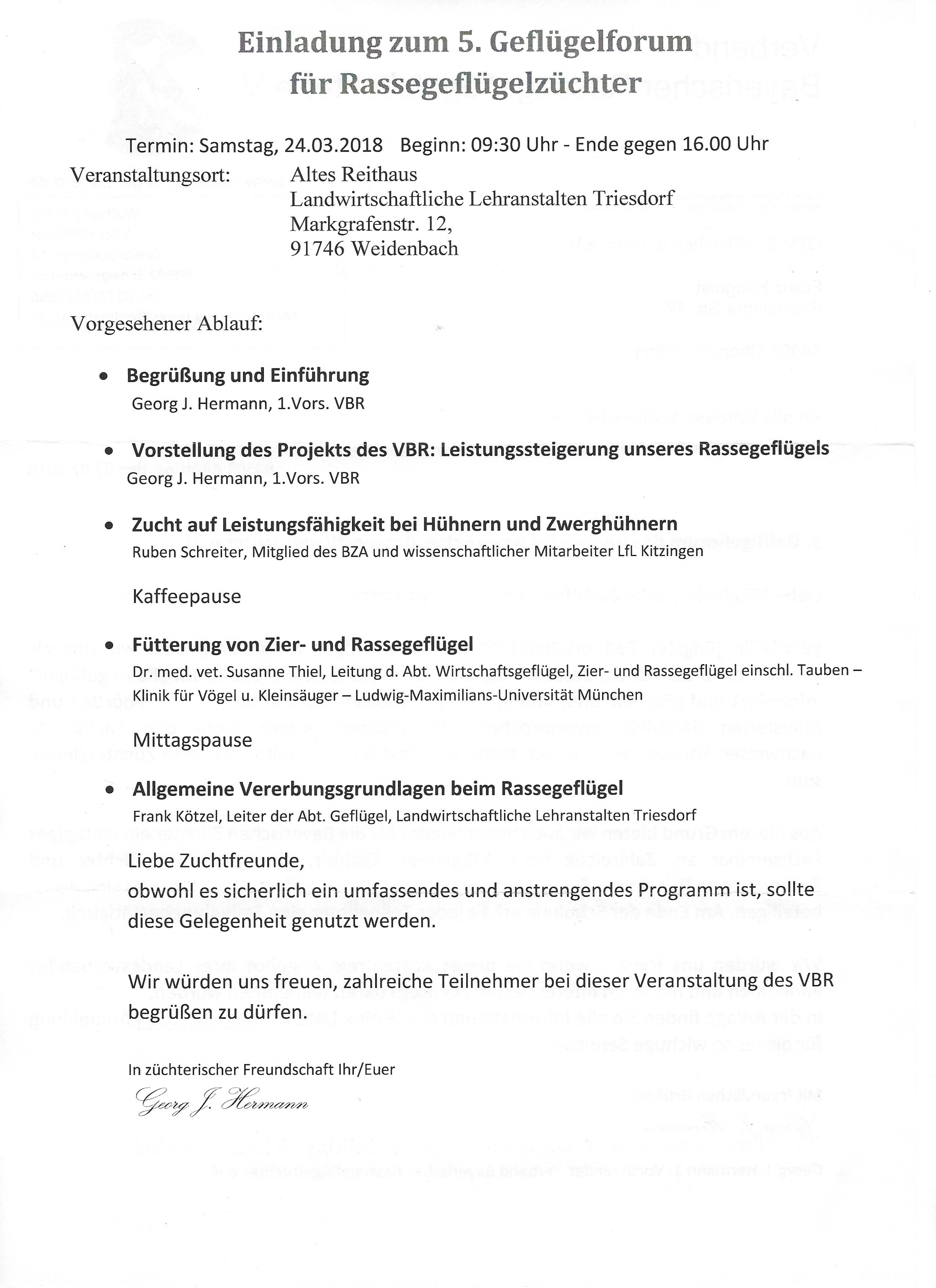 Geflügelforum
